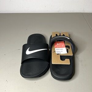 Nike Kawa Mens Slide, 9 Medium, Black